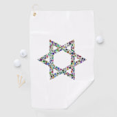 デビカラフルッドの星 ゴルフタオル (インサイチュ)