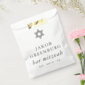 デビシンプルッモダンドバー(ユダヤ教の)バル・ミツバー フェイバーバッグ (封をした状態)