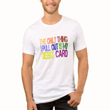 デビットカードしか出さないTシャツ