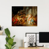 デビッドによるセネカの死 ポスター (ホームオフィス)