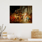 デビッドによるセネカの死 ポスター (キッチン)