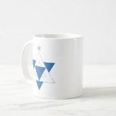 デビッドのクリスマススター コーヒーマグカップ (正面左)