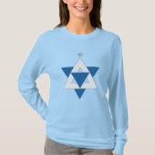 デビッドのクリスマススター Tシャツ (正面)