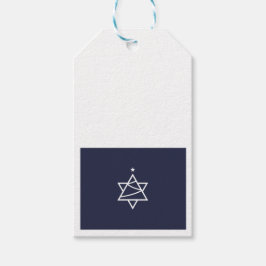デビッドのクリスマスツリーの星 ギフトタグ