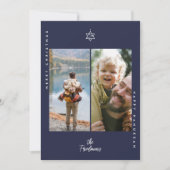 デビッドのクリスマスツリーの星 シーズンカード (正面)