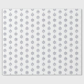 デビッドのクリスマスツリーの星 ラッピングペーパー (フラット)