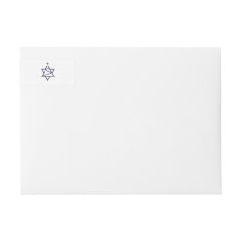 デビッドのクリスマスツリーの星 ラップアラウンドラベル