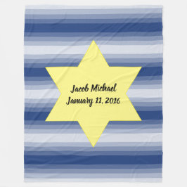 デビッドの星 – あなたの色を選択！ フリースブランケット