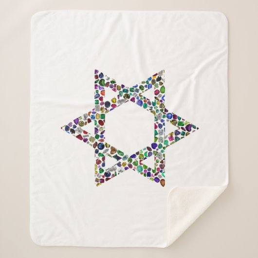 デビッドの星 シェルパブランケット (正面)