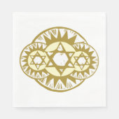 デビッドの星 スタンダードランチョンナプキン (正面)