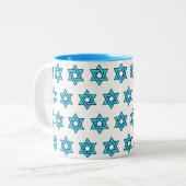 デビッドの星 ツートーンマグカップ (正面左)