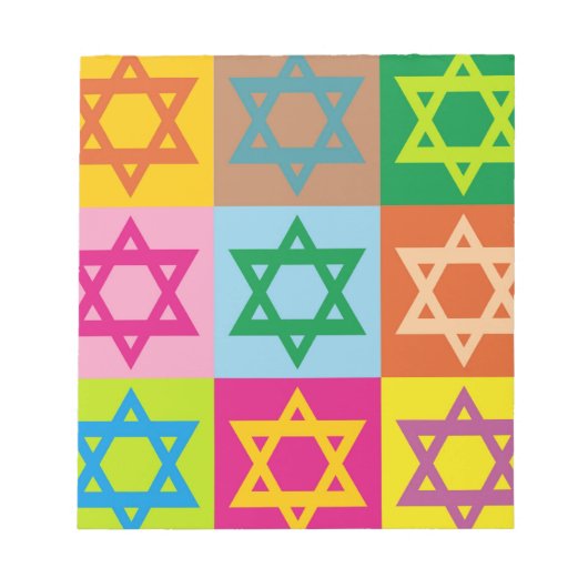 デビッドの星 ノートパッド (正面)