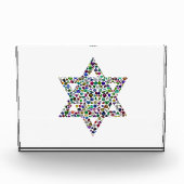 デビッドの星 フォトブロック (正面)