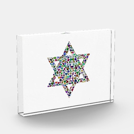 デビッドの星 フォトブロック (左)