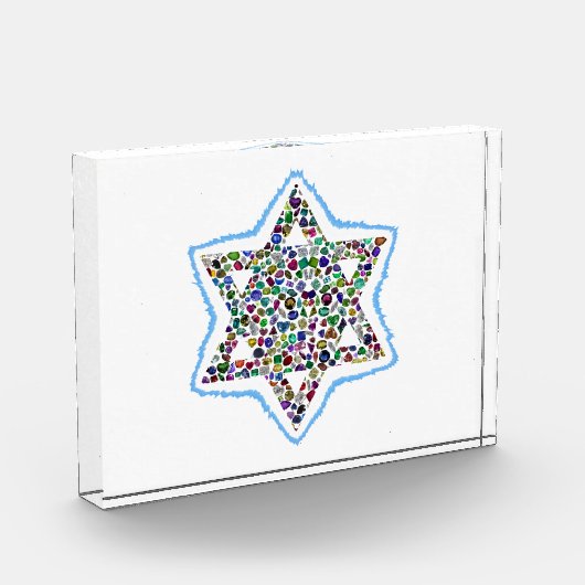 デビッドの星 フォトブロック (左)