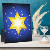 デビッドの星 フォトプラーク (側面)