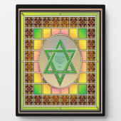 デビッドの星 フォトプラーク (正面)