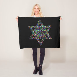 デビッドの星 フリースブランケット