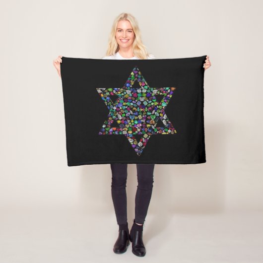 デビッドの星 フリースブランケット (インサイチュ)