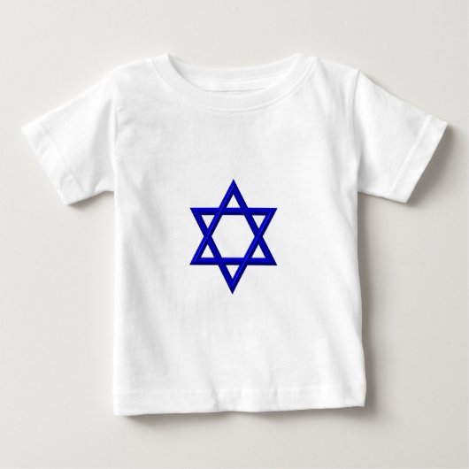 デビッドの星 ベビーTシャツ (正面)