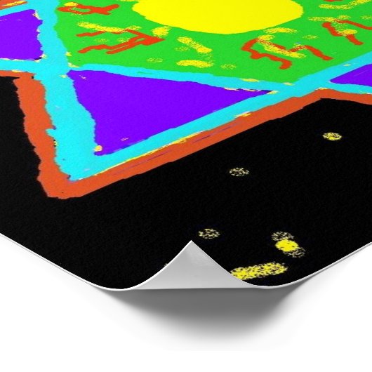 デビッドの星 ポスター (角)