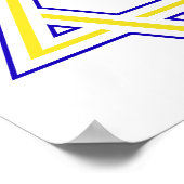 デビッドの星 ポスター (角)