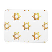 デビッドの星 マグネット (横)