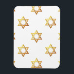 デビッドの星 マグネット<br><div class="desc">Star of David – ブルーまたは金ゴールド。Zazzleのカスタマイズツールを使用して、独自の単語、写真、背景色を追加したり、変更したりするこ素晴らしとができる。この画像は他の多数の製品でも利用可能である。</div>