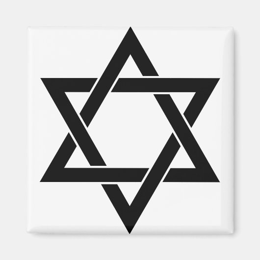 デビッドの星 マグネット (正面)