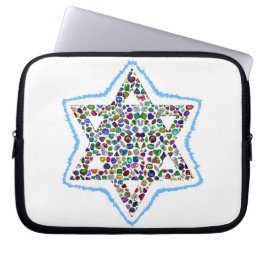 デビッドの星 ラップトップスリーブ