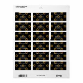 デビッドの星 ラベル (フルシート)