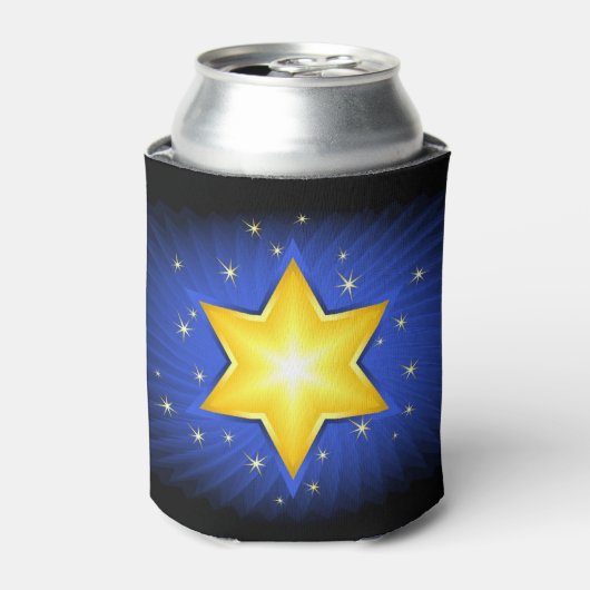 デビッドの星 缶クーラー (缶正面)