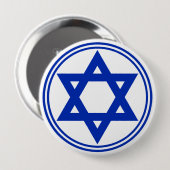 デビッドの星 缶バッジ (正面&裏面)