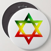 デビッドの星 缶バッジ (正面&裏面)