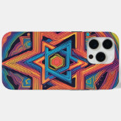 デビッドの星 Case-Mate iPhoneケース (裏面 (横))