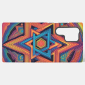 デビッドの星 SAMSUNG GALAXYケース (裏面横)