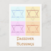 デビッドアートのポップ・アートのスター ポストカード (正面)