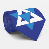 デビッドクリスマスツリーのスター ネクタイ (ロール)
