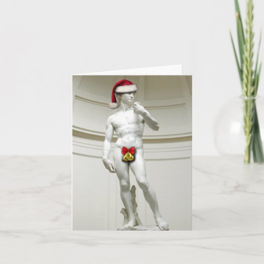 デビッドサンタノートカード シーズンカード (正面)