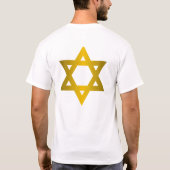 デビッドシャツのスター Tシャツ (裏面)