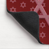 デビッドシームレスのピンクスター マウスパッド (コーナー)