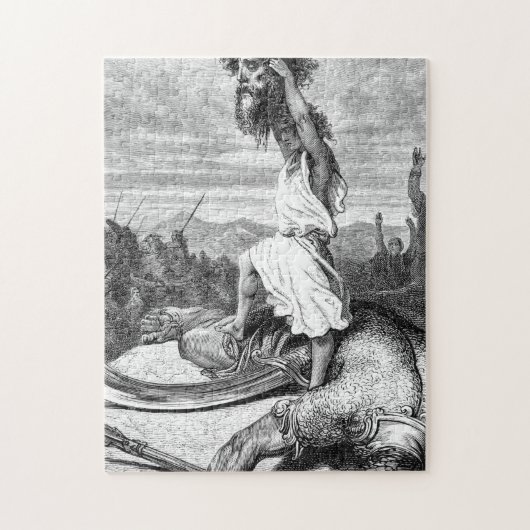デビッドスレイズゴリアスfrom Gustave Doore 1886 ジグソーパズル (縦)