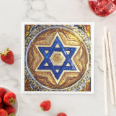 デビッドディナーナプキンズのスター紙 (インサイチュ)