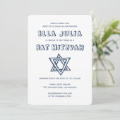 デビッドバルミツワーの英文カスタム列星 招待状 (スタンド正面)