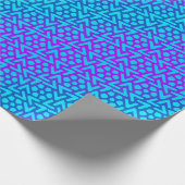 デビッドブルーのコテフスター ラッピングペーパー (角)