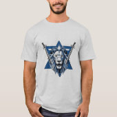 デビッドライオンの鉄剣の星 Tシャツ (正面)