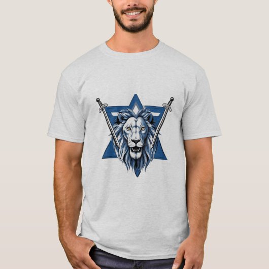 デビッドライオンの鉄剣の星 Tシャツ (正面)