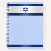 デビッド右派のヘブライ書語の主題星 ノートブック (正面)