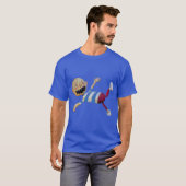 デビッド坊やのヴィンテージな家族なし Tシャツ (正面フル)