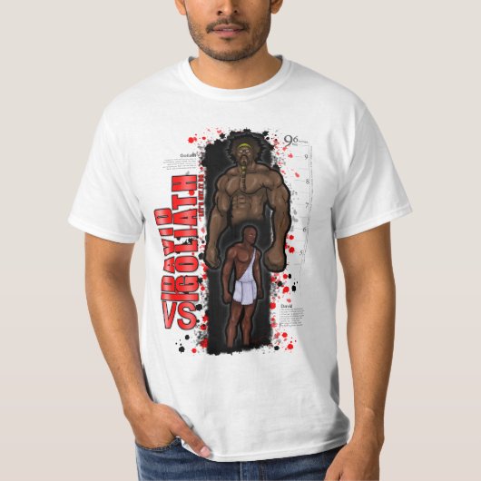 デビッド対ゴリアテ Tシャツ (正面)